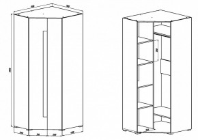 Шкаф платяной Куба 1725.М3 в Игриме - igrim.mebel24.online | фото 9