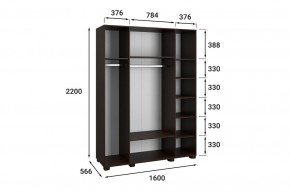 Шкаф платяной Монблан МБ-25К в Игриме - igrim.mebel24.online | фото 9