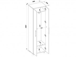 Шкаф платяной ШО-1 в Игриме - igrim.mebel24.online | фото 4
