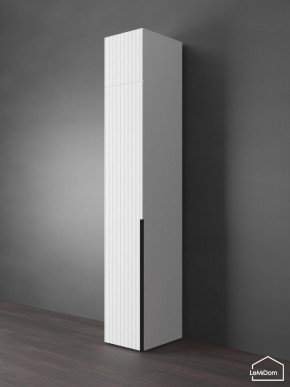 Шкаф с антресолью Linnea MHR-1A-3 2450х400х510 (Белый-М 11.1.2) в Игриме - igrim.mebel24.online | фото 1