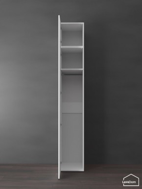 Шкаф с антресолью Linnea MHR-1POA-1 2450х400х510 (Белый-М 11.1.1) в Игриме - igrim.mebel24.online | фото 4