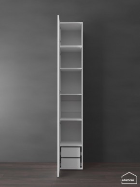 Шкаф с антресолью Linnea MHR-1POA-4 2450х400х510 (Белый-М 11.1.1) в Игриме - igrim.mebel24.online | фото 6
