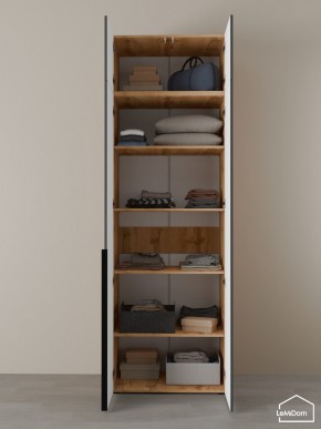 Шкаф с антресолью Linnea MHR-2A-2 2450х800х510 (ДВ-М 11.1.25) в Игриме - igrim.mebel24.online | фото 4