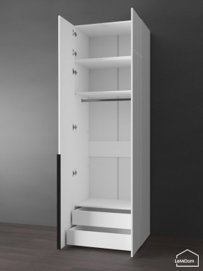 Шкаф с антресолью Linnea MHR-2A-3 2450х800х510 (Белый-М 11.1.1) в Игриме - igrim.mebel24.online | фото 5