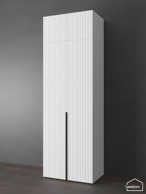 Шкаф с антресолью Linnea MHR-2A-3 2450х800х510 (Белый-М 11.1.1) в Игриме - igrim.mebel24.online | фото 7