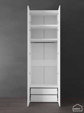 Шкаф с антресолью Linnea MHR-2POA-3 2450х800х510 (Белый-М 11.1.2) в Игриме - igrim.mebel24.online | фото 5
