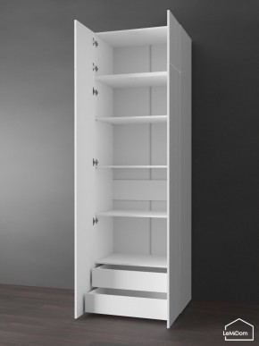 Шкаф с антресолью Linnea MHR-2POA-4 2450х800х510 (Белый-М 11.1.2) в Игриме - igrim.mebel24.online | фото 5