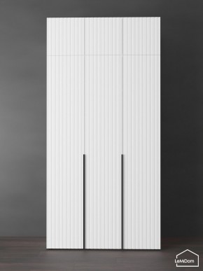 Шкаф с антресолью Linnea MHR-3A-1 2450х1200х510 (Белый-М 11.1.1) в Игриме - igrim.mebel24.online | фото 4