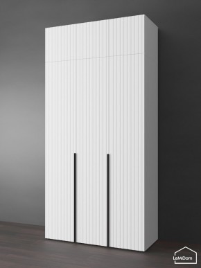 Шкаф с антресолью Linnea MHR-3A-1 2450х1200х510 (Белый-М 11.1.2) в Игриме - igrim.mebel24.online | фото 1