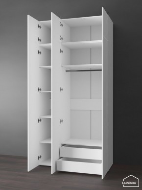 Шкаф с антресолью Linnea MHR-3POA-2 2450х1200х510 (Белый-М 11.1.2) в Игриме - igrim.mebel24.online | фото 5