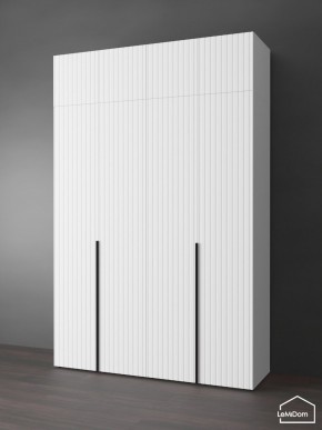 Шкаф с антресолью Linnea MHR-4A-1 2450х1600х510 (Белый-М 11.1.1) в Игриме - igrim.mebel24.online | фото 1