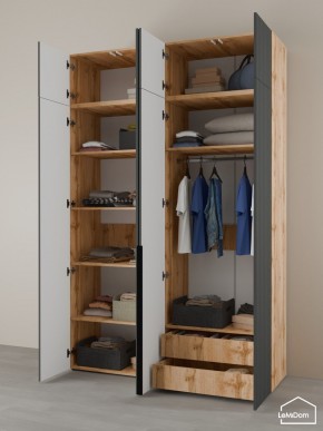 Шкаф с антресолью Linnea MHR-4A-2 2450х1600х510 (ДВ-М 11.1.25) в Игриме - igrim.mebel24.online | фото 6