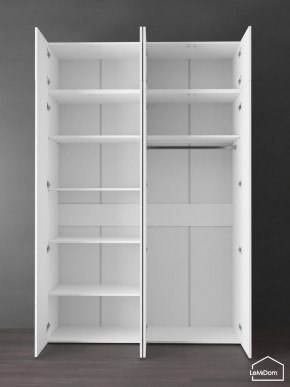Шкаф с антресолью Linnea MHR-4POA-1 2450х1600х510 (Белый-М 11.1.1) в Игриме - igrim.mebel24.online | фото 4