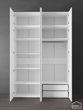 Шкаф с антресолью Linnea MHR-4POA-2 2450х1600х510 (Белый-М 11.1.2) в Игриме - igrim.mebel24.online | фото 5