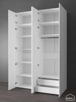 Шкаф с антресолью Linnea MHR-4POA-2 2450х1600х510 (Белый-М 11.1.2) в Игриме - igrim.mebel24.online | фото 6