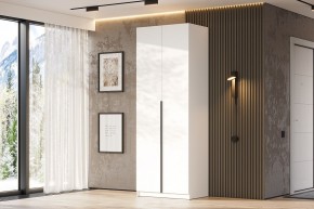 Шкаф ШК-5 + 2 полки (800) Белый текстурный в Игриме - igrim.mebel24.online | фото 2