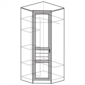 Шкаф угловой 50 Лира Ясень белый (угол 854х854) в Игриме - igrim.mebel24.online | фото 2