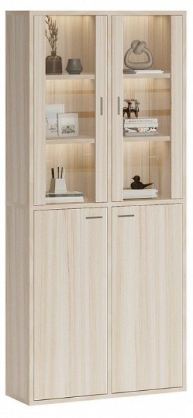 Шкаф-витрина Домино СУ(ш2в2)+2ФС+2ФГ в Игриме - igrim.mebel24.online | фото 2