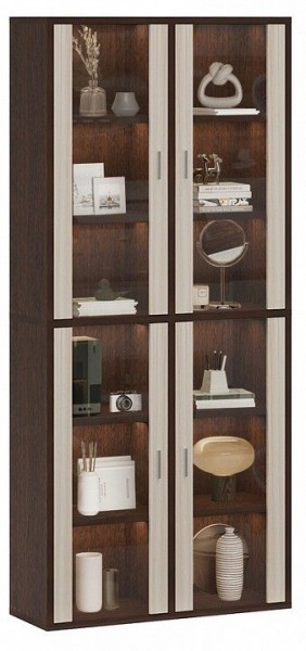 Шкаф-витрина Домино СУ(ш2в2)+4ФС в Игриме - igrim.mebel24.online | фото 2