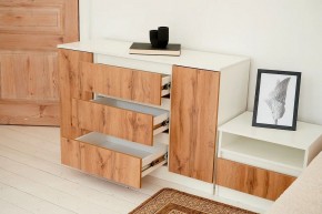 Спальный гарнитур Парус (Белый/Вотан) 1400 (Вариант-1) в Игриме - igrim.mebel24.online | фото 13