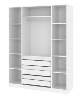 Спальный гарнитур Парус (Белый/Вотан) 1400 (Вариант-1) в Игриме - igrim.mebel24.online | фото 6
