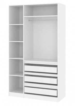 Спальный гарнитур Парус (Белый/Вотан) 1400 (Вариант-2) в Игриме - igrim.mebel24.online | фото 11