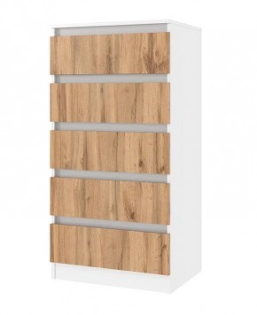 Спальный гарнитур Парус (Белый/Вотан) 1400 (Вариант-2) в Игриме - igrim.mebel24.online | фото 5