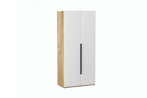 СТЕФАНИ-2 Шкаф (дуб крафт золотой/белый софт) в Игриме - igrim.mebel24.online | фото