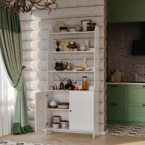 Стеллаж 20 Вествик, массив сосны, цвет белый в Игриме - igrim.mebel24.online | фото 4