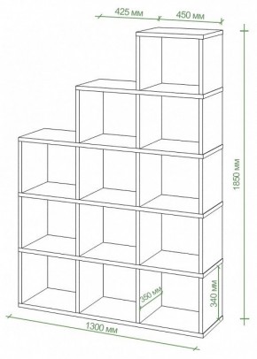 Стеллаж Бартоло СЛД 5 в Игриме - igrim.mebel24.online | фото 2