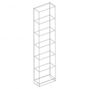 Стеллаж боковой "Сандра" в Игриме - igrim.mebel24.online | фото 3