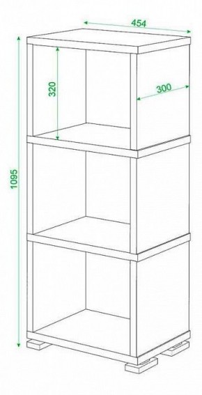 Стеллаж Домино СБ-15/3 в Игриме - igrim.mebel24.online | фото 2