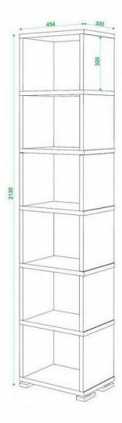 Стеллаж Домино СБ-15/6 в Игриме - igrim.mebel24.online | фото 2