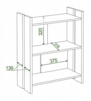 Стеллаж Домино СТЛ-ОН в Игриме - igrim.mebel24.online | фото 2