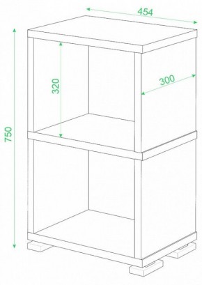 Стеллаж-колонка Домино СБ-15/2 в Игриме - igrim.mebel24.online | фото 2