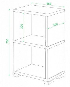 Стеллаж-колонка СБ-15/2 в Игриме - igrim.mebel24.online | фото 2