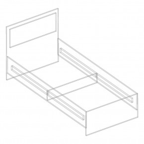 СТИЛ Кровать каркас в Игриме - igrim.mebel24.online | фото 2