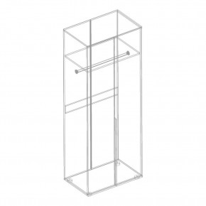 СТИЛ Шкаф 2-ств для одежды в Игриме - igrim.mebel24.online | фото 2