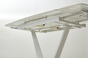 Стол ALATRI 120 GLOSS STATUARIO WHITE SOLID CERAMIC / WHITE, ®DISAUR в Игриме - igrim.mebel24.online | фото 7