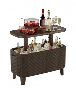 Стол Беви Бар (Bevy Bar Large Cool Bar), коричневый в Игриме - igrim.mebel24.online | фото 3