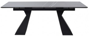 Стол БОГАРТ 200 TITANIUM BLACK PULIDO, керамика / Черный М-City в Игриме - igrim.mebel24.online | фото 6