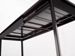 Стол CREMONA 140 MATTE STATUARIO Белый мрамор матовый, керамика/ черный каркас, ®DISAUR в Игриме - igrim.mebel24.online | фото 7