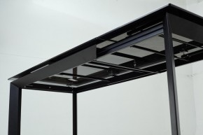 Стол CREMONA 180 KL-99 Белый мрамор матовый, итальянская керамика / черный каркас, ®DISAUR в Игриме - igrim.mebel24.online | фото 13
