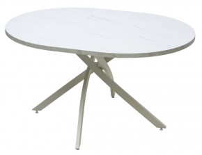 Стол ДАРИО D110 раскладной Мрамор Леванто/ Белый каркас М-City в Игриме - igrim.mebel24.online | фото 10