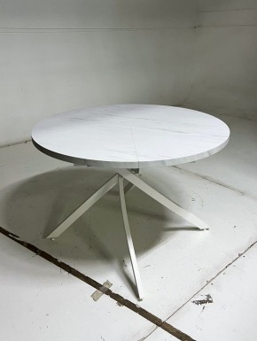 Стол ДАРИО D110 раскладной Мрамор Леванто/ Белый каркас М-City в Игриме - igrim.mebel24.online | фото 2