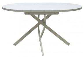 Стол ДАРИО D110 раскладной Мрамор Леванто/ Белый каркас М-City в Игриме - igrim.mebel24.online | фото 5
