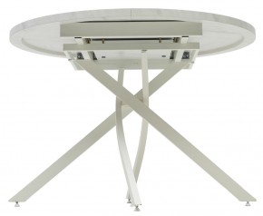 Стол ДАРИО D110 раскладной Мрамор Леванто/ Белый каркас М-City в Игриме - igrim.mebel24.online | фото 7