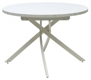 Стол ДАРИО D110 раскладной Мрамор Леванто/ Белый каркас М-City в Игриме - igrim.mebel24.online | фото 8