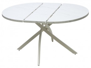 Стол ДАРИО D110 раскладной Мрамор Леванто/ Белый каркас М-City в Игриме - igrim.mebel24.online | фото 9