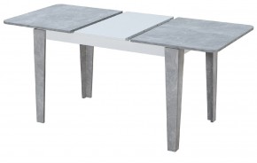 Стол EDWIN Бетон-Белый/ Бетон М-City в Игриме - igrim.mebel24.online | фото 4